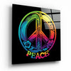 Peace Glass Wall Art || Designer Collection by Insigneart USA