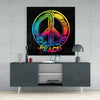 Peace Glass Wall Art || Designer Collection by Insigneart USA