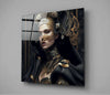 The Queen Glass Wall Art || Designer Collection by Insigneart USA