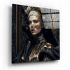 The Queen Glass Wall Art || Designer Collection by Insigneart USA