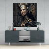 The Queen Glass Wall Art || Designer Collection by Insigneart USA
