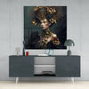 The Queen Glass Wall Art || Designer Collection by Insigneart USA