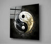 Ying and Yang Glass Wall Art || Designer Collection by Insigneart USA