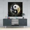 Ying and Yang Glass Wall Art || Designer Collection by Insigneart USA