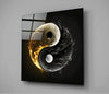 Ying and Yang Glass Wall Art || Designer Collection by Insigneart USA