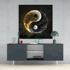 Ying and Yang Glass Wall Art || Designer Collection by Insigneart USA