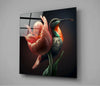Tropical Beauties Glass Wall Art || Designer Collection by Insigneart USA
