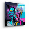 Picasso's Mind Glass Wall Art || Designer Collection by Insigneart USA