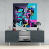 Picasso's Mind Glass Wall Art || Designer Collection by Insigneart USA