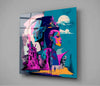 Picasso's Mind Glass Wall Art || Designer Collection by Insigneart USA