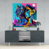 Picasso's Mind Glass Wall Art || Designer Collection by Insigneart USA