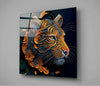 Tiger Glass Wall Art || Designers Collection by Insigneart USA