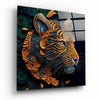 Tiger Glass Wall Art || Designers Collection by Insigneart USA