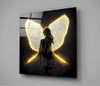 Me Flying Glass Wall Art || Designer Collection by Insigneart USA
