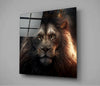 Lion King Glass Wall Art || Designer Collection by Insigneart USA