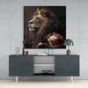 Lion King Glass Wall Art || Designer Collection by Insigneart USA
