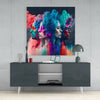 Smoked Thoughts Glass Wall Art || Designer Collection by Insigneart USA