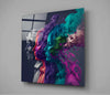 Smoked Thoughts Glass Wall Art || Designer Collection by Insigneart USA