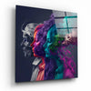 Smoked Thoughts Glass Wall Art || Designer Collection by Insigneart USA