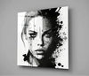 Woman Glass Wall Art || Designer Collection by Insigneart USA