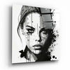 Woman Glass Wall Art || Designer Collection by Insigneart USA