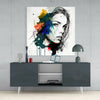 Woman Glass Wall Art || Designer Collection by Insigneart USA