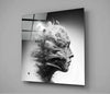 Smoked Thoughts Glass Wall Art || Designer Collection by Insigneart USA