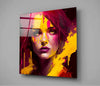 She Glass Wall Art || Designer Collection by Insigneart USA