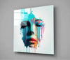 Face of Her Glass Wall Art || Designers Collection by Insigneart USA