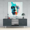 Face of Her Glass Wall Art || Designers Collection by Insigneart USA