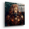 Lion King Glass Wall Art || Designer Collection by Insigneart USA