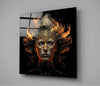 The Wrath of the Woman Glass Wall Art || Designer Collection by Insigneart USA