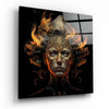 The Wrath of the Woman Glass Wall Art || Designer Collection by Insigneart USA