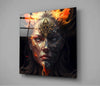 The Wrath of the Woman Glass Wall Art || Designer Collection by Insigneart USA
