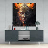 The Wrath of the Woman Glass Wall Art || Designer Collection by Insigneart USA