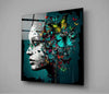 Butterfly Thoughts Glass Wall Art || Designers Collection by Insigneart USA