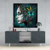Butterfly Thoughts Glass Wall Art || Designers Collection by Insigneart USA