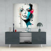 Woman Glass Wall Art || Designer Collection by Insigneart USA