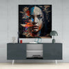 Woman Glass Wall Art || Designer Collection by Insigneart USA
