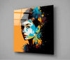 Audrey Hepburn Glass Wall Art || Designers Collection by Insigneart USA