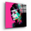 Audrey Hepburn Glass Wall Art || Designers Collection by Insigneart USA