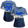 Custom Grey Black City Edition Blue Authentic Baseball Jersey BSBJ0a-bc0fbc7