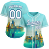 Custom Aqua City Edition White Authentic Baseball Jersey BSBJ0a-bc0fbd0