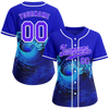 Custom Blue 3D Pattern Purple Authentic Baseball Jersey BSBJ0a-bc0fbd7