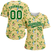 Custom Orange Hawaii Green Authentic Baseball Jersey BSBJ0a-bc0fb7b