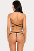 Strappy Lace String Teddy by 3wishes.com