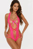 Strappy Lace String Teddy by 3wishes.com