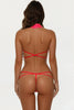 Strappy Lace String Teddy by 3wishes.com