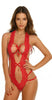 Strappy Lace String Teddy by 3wishes.com