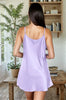 Simple Satin Chemise by 3wishes.com